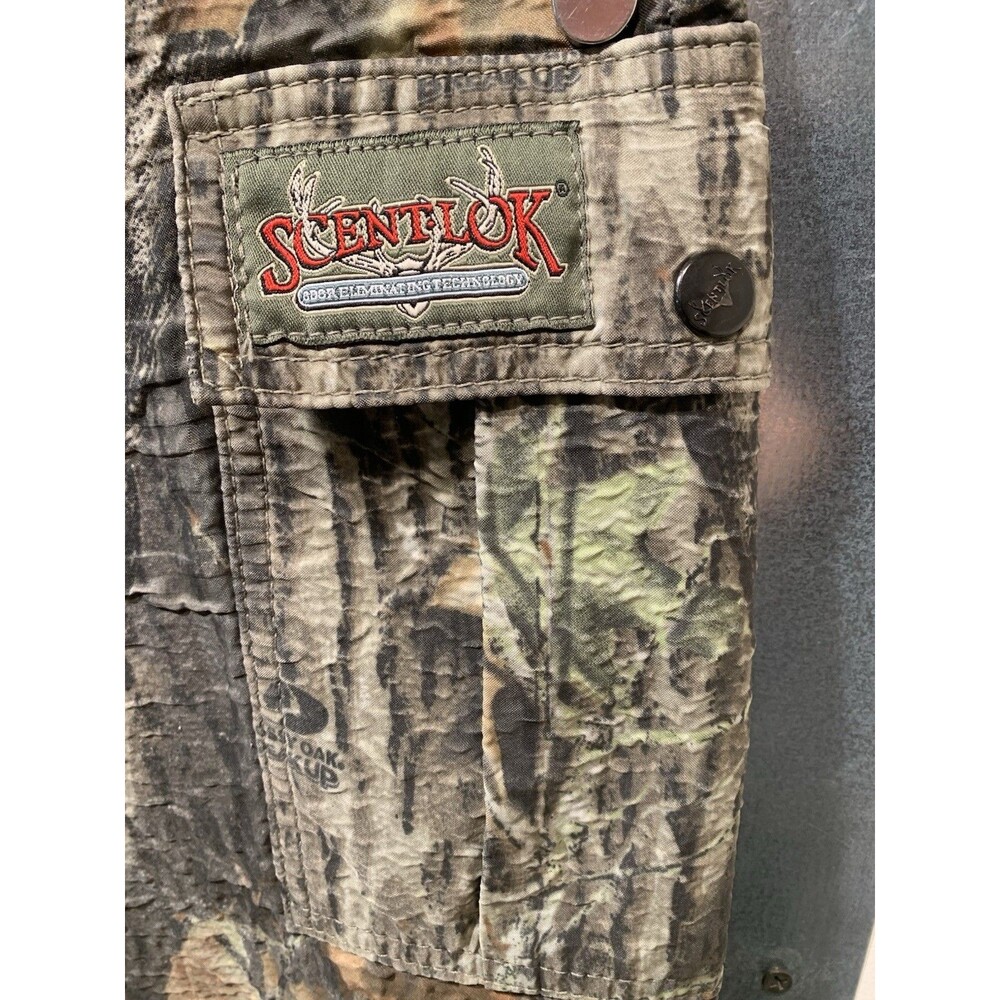 SCENT-LOK Mossy Oak BreakUp Camouflage Hunting Pants L Style 7120 Green Woodland